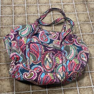 Colorful Paisley weekend bag